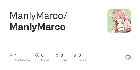 manly marco|github manlymarco.
